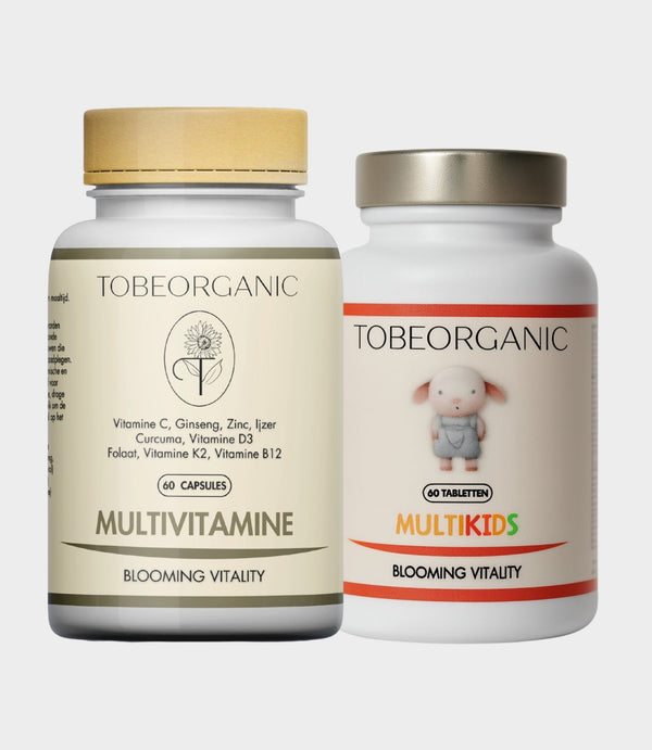 Family Startpakket Multivitamine – 60 capsules - Tobeorganic.nl #Organische_vitamines#
