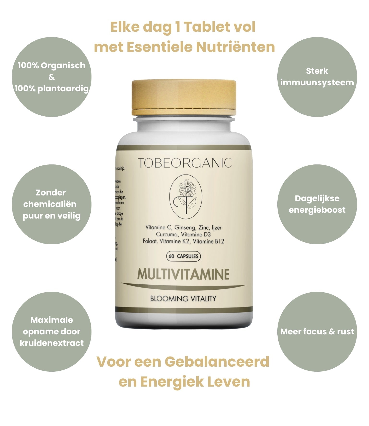 Multivitamine 100% Organisch – 60 capsules - Tobeorganic.nl Organische_vitamines